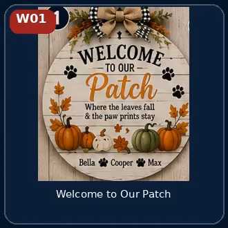 W01 — Welcome to Our Patch